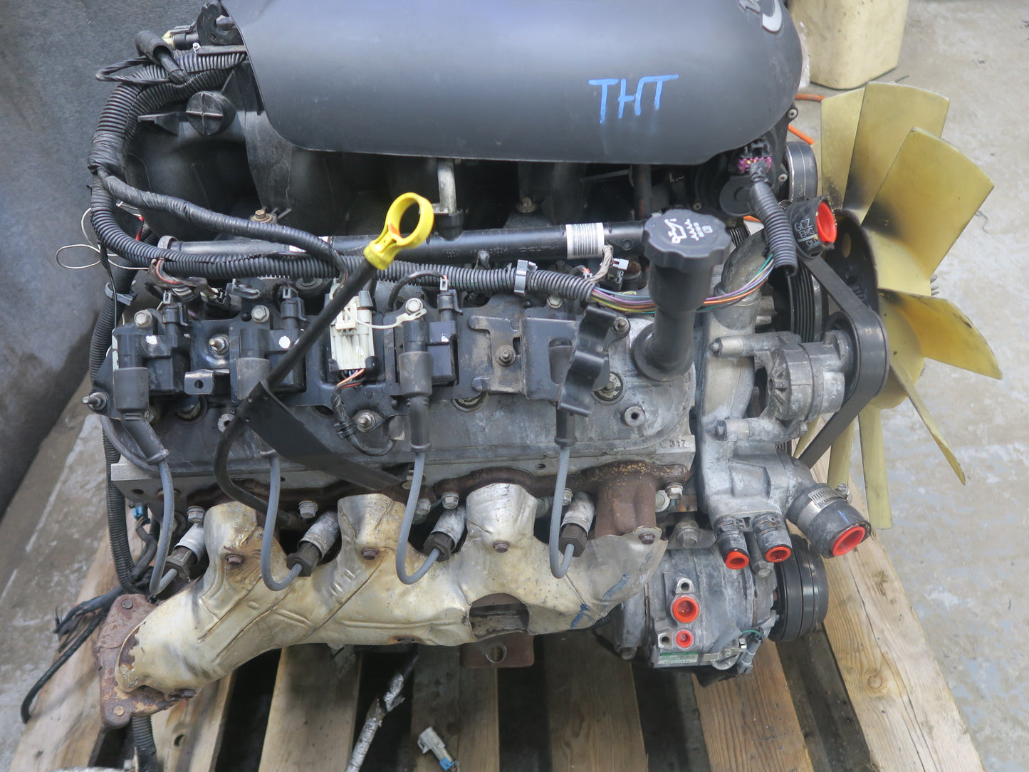 2003-2007 Hummer H2 6.0L V8 LQ4 Complete Engine Motor VIN U 8TH Digit
