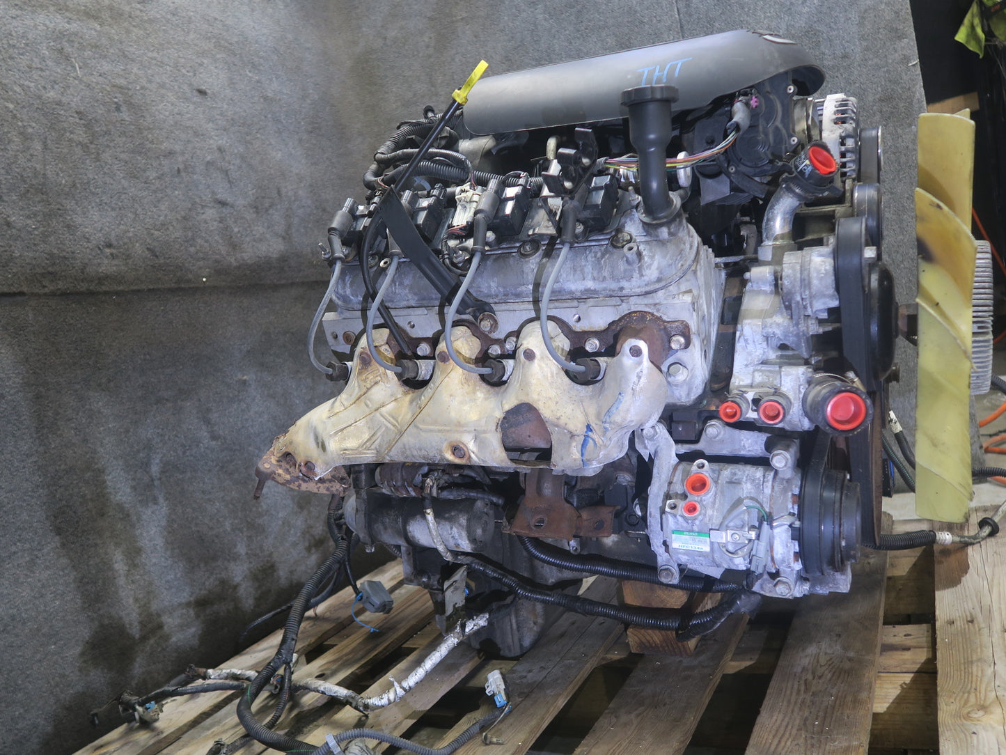 2003-2007 Hummer H2 6.0L V8 LQ4 Complete Engine Motor VIN U 8TH Digit