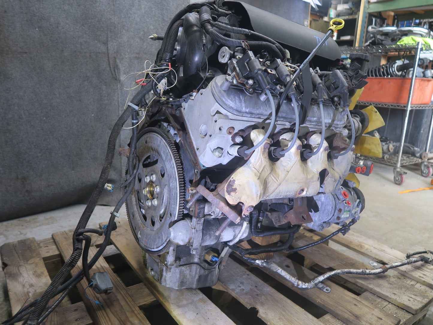 2003-2007 Hummer H2 6.0L V8 LQ4 Complete Engine Motor VIN U 8TH Digit