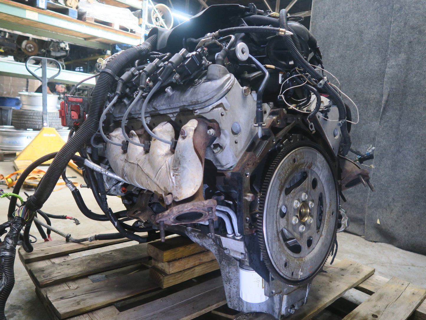 2003-2007 Hummer H2 6.0L V8 LQ4 Complete Engine Motor VIN U 8TH Digit