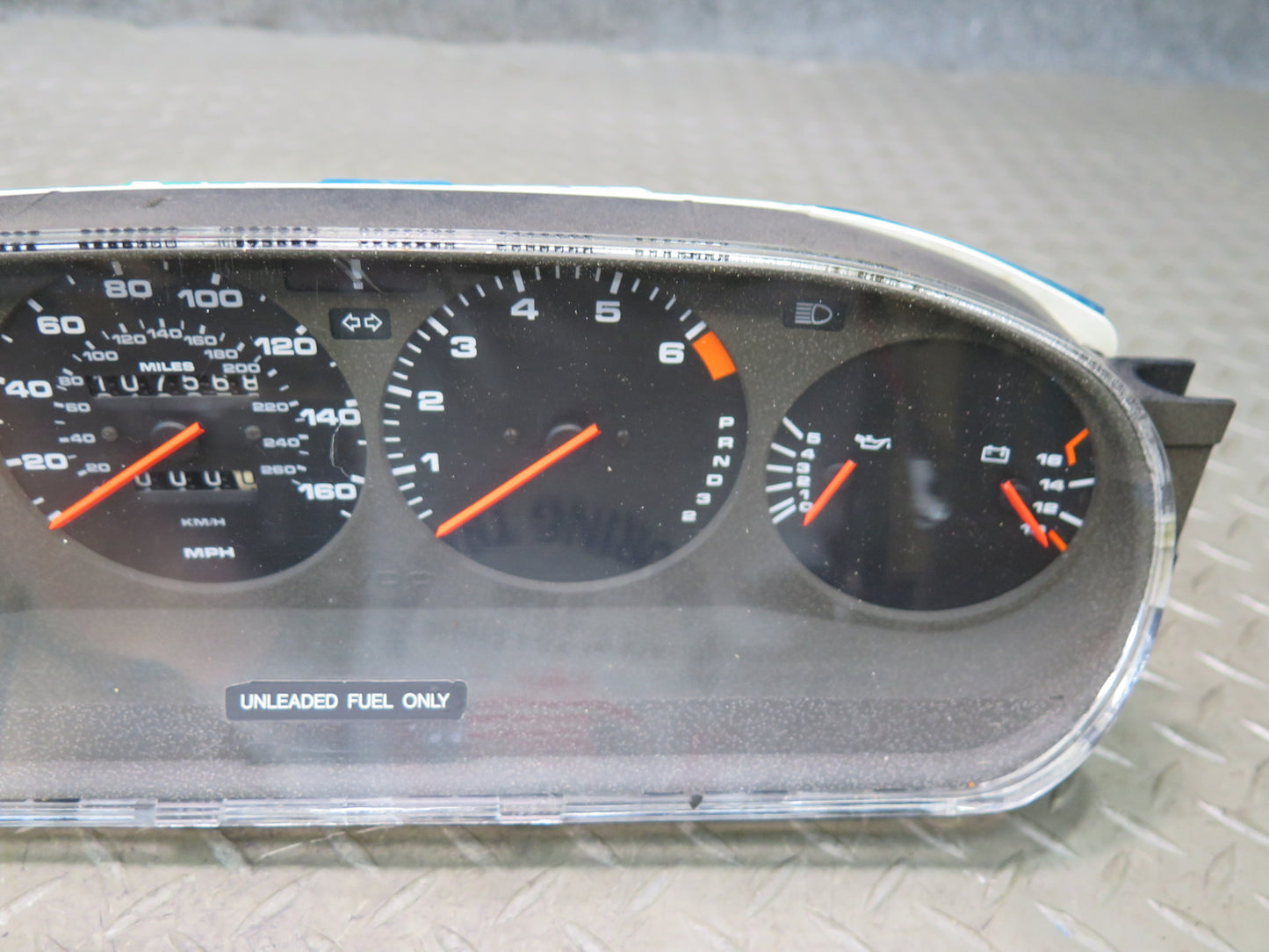 1985-1986 Porsche 928 S A/T Instrument Cluster Gauge Speedometer