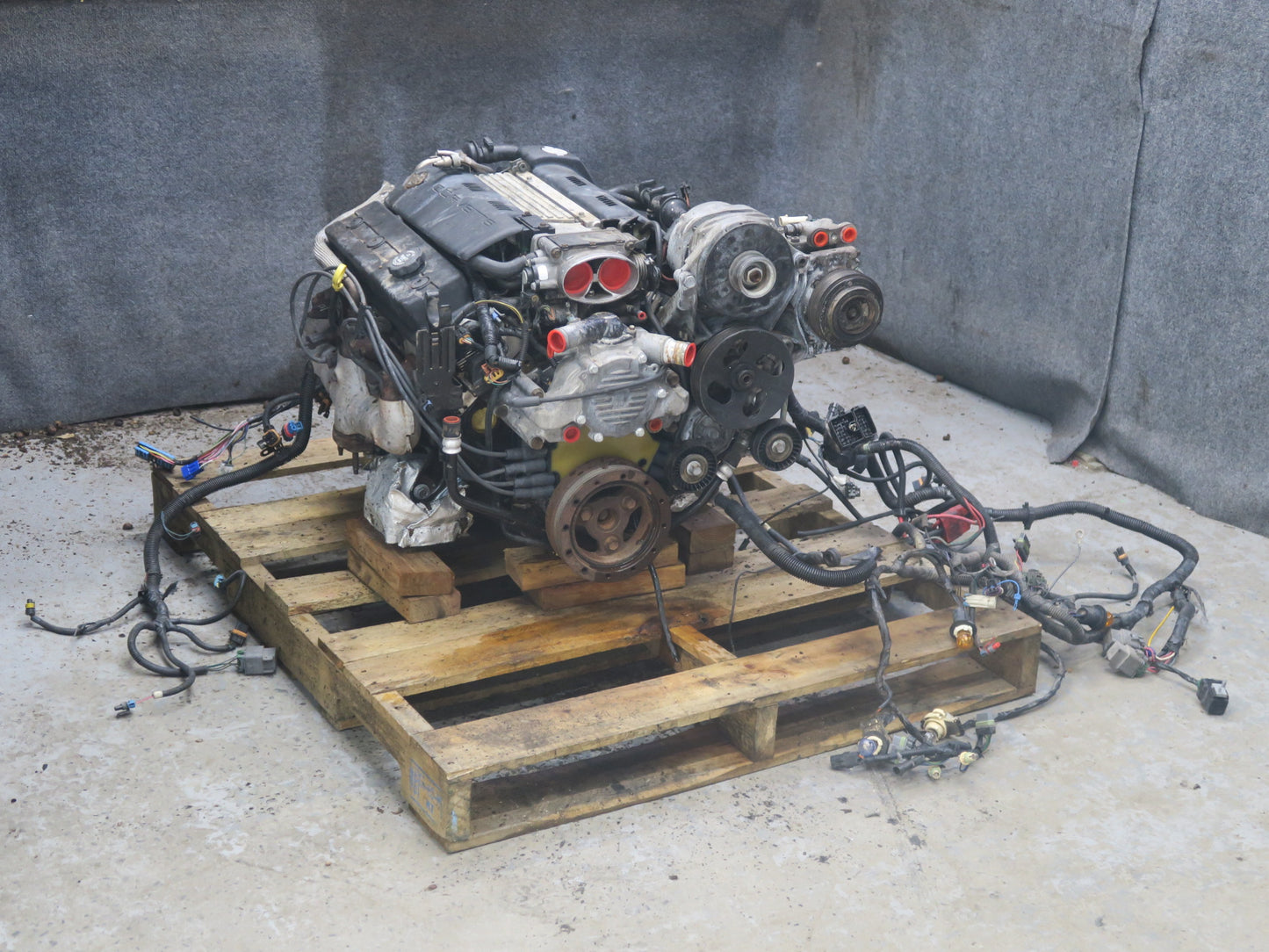 1996 Chevrolet Corvette C4 LT1 5.7L A/T VIN P 8th Complete Engine 134k Miles