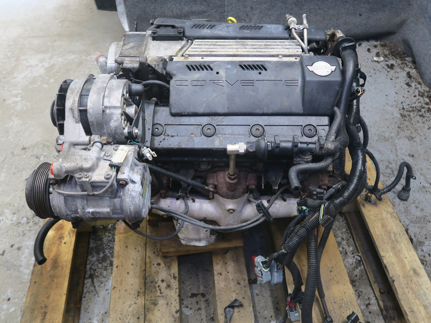 1996 Chevrolet Corvette C4 LT1 5.7L A/T VIN P 8th Complete Engine 134k Miles