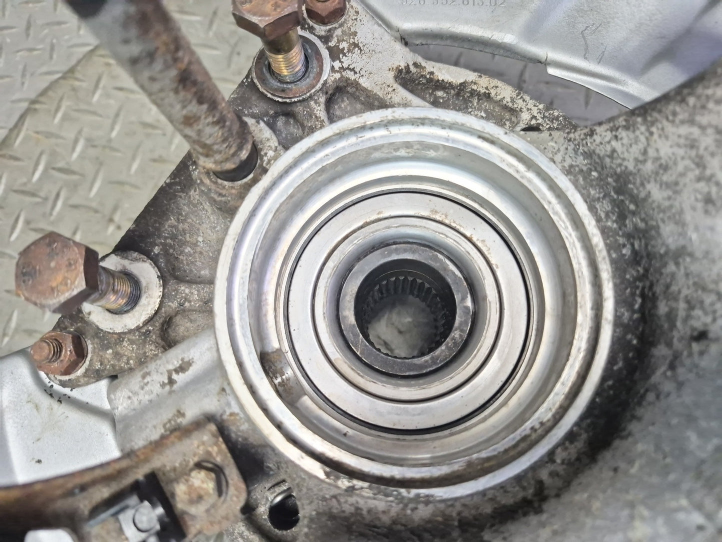 1984-1986 Porsche 928 S Rear Left Side Spindle Knuckle Wheel Hub Bearing