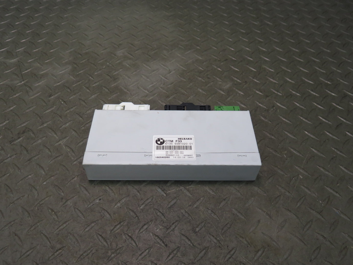 15-20 BMW F33 F83 M4 Convertible TOP Roof Control  Module 9381020