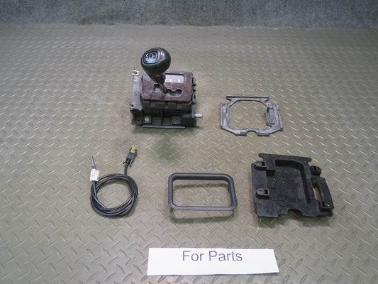 2003 Mercedes W463 G500 AT Auto Transmission Shifter w Wood Trim & Cable Damaged