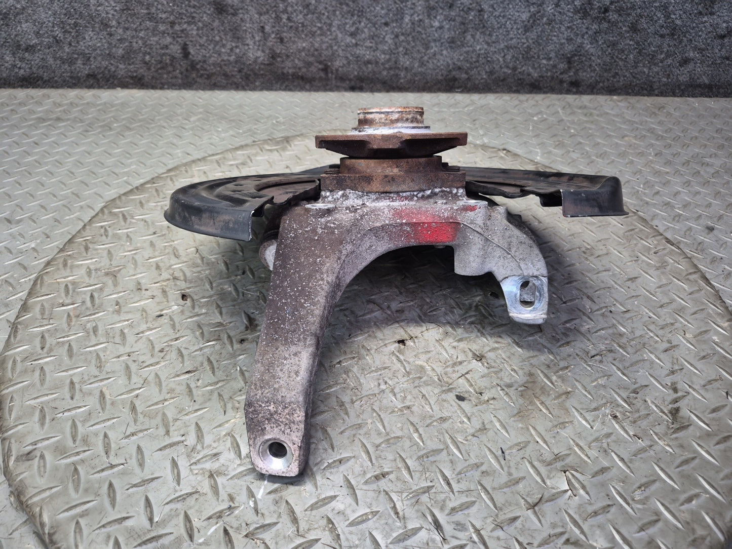 03-10 Bentley Continental GT Rear Left Spindle Knuckle Wheel Hub Bearing