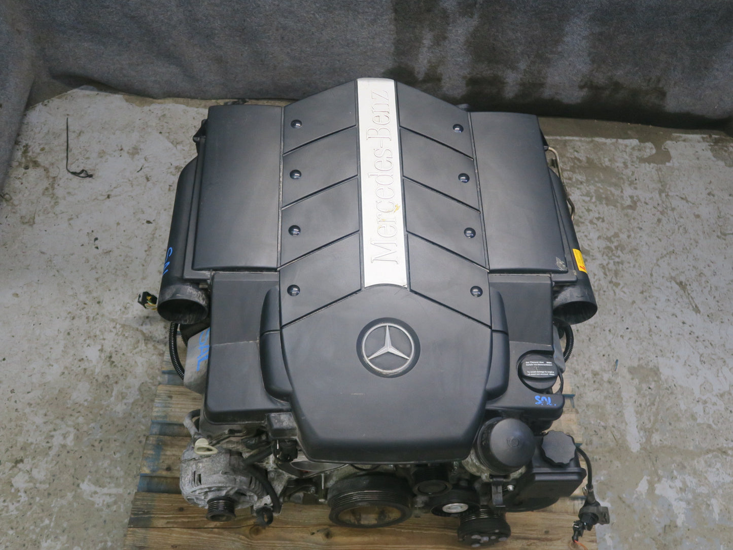99-02 Mercedes R129 SL500 5.0L M113 113.961 Complete Engine Motor 134k Miles OEM