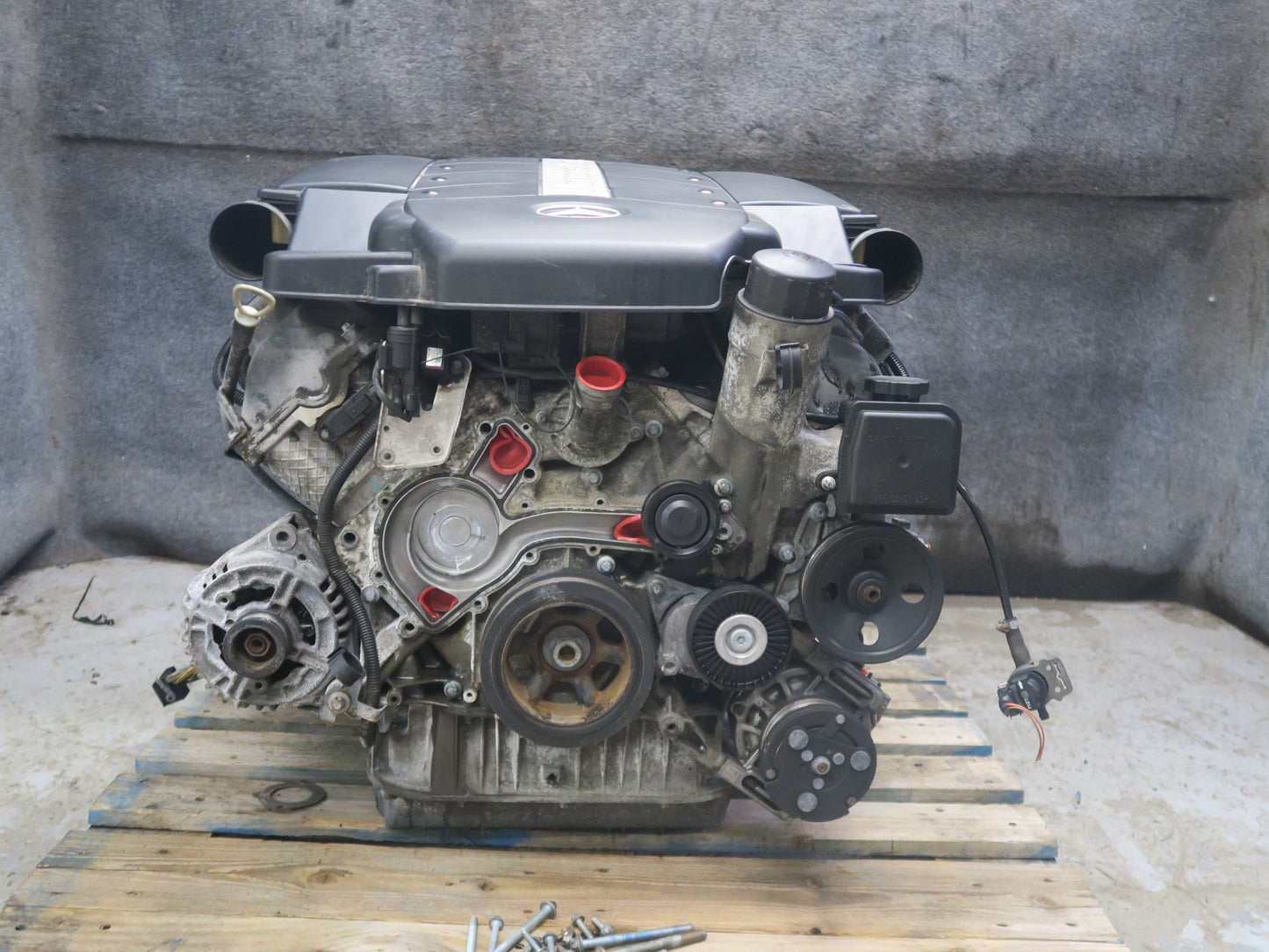 99-02 Mercedes R129 SL500 5.0L M113 113.961 Complete Engine Motor 134k Miles OEM