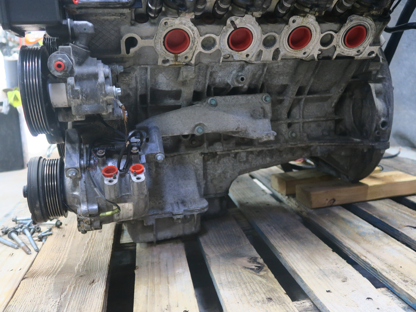 99-02 Mercedes R129 SL500 5.0L M113 113.961 Complete Engine Motor 134k Miles OEM