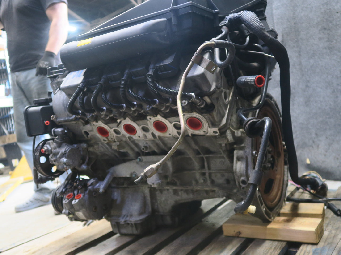 99-02 Mercedes R129 SL500 5.0L M113 113.961 Complete Engine Motor 134k Miles OEM