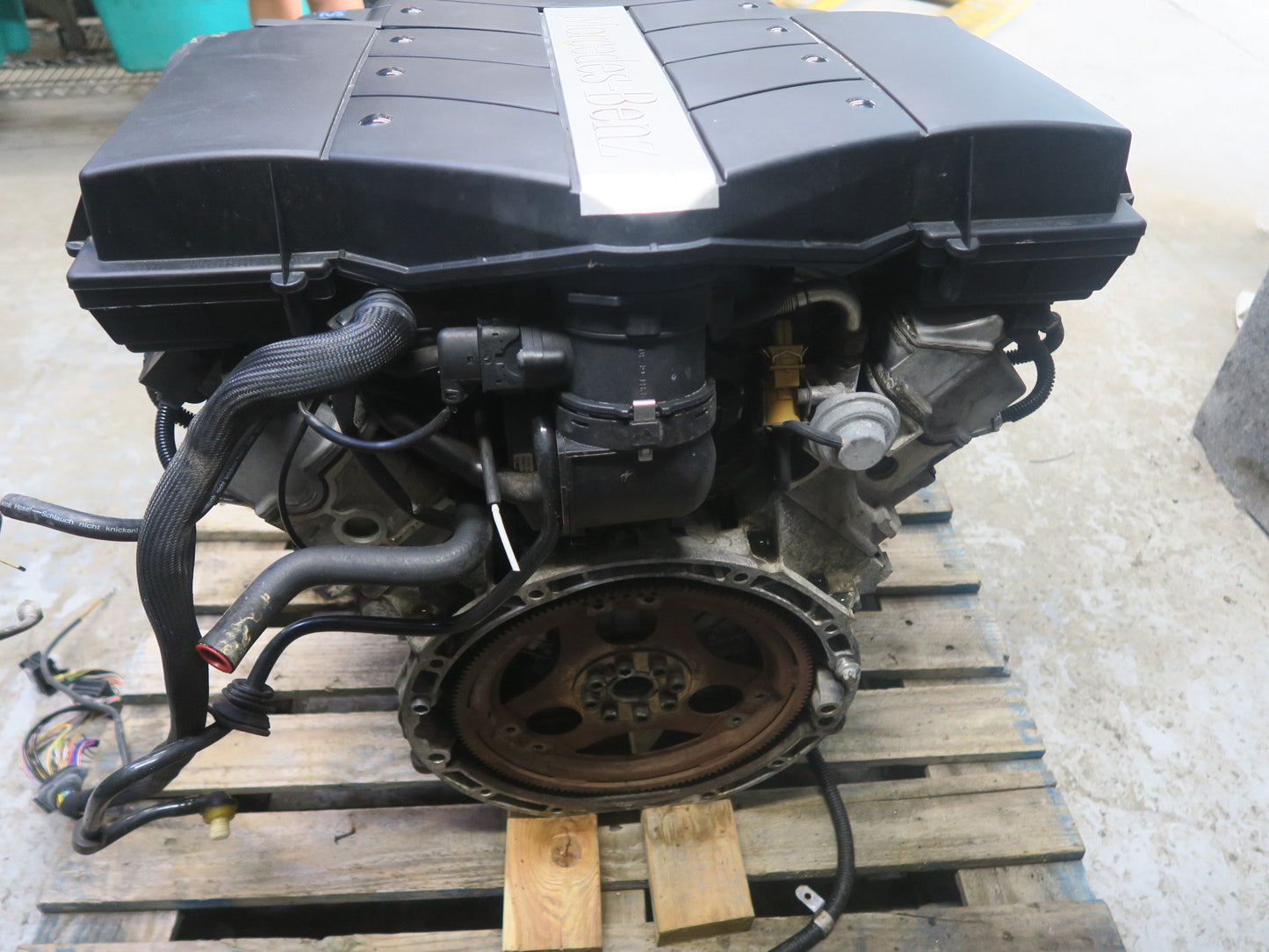 99-02 Mercedes R129 SL500 5.0L M113 113.961 Complete Engine Motor 134k Miles OEM