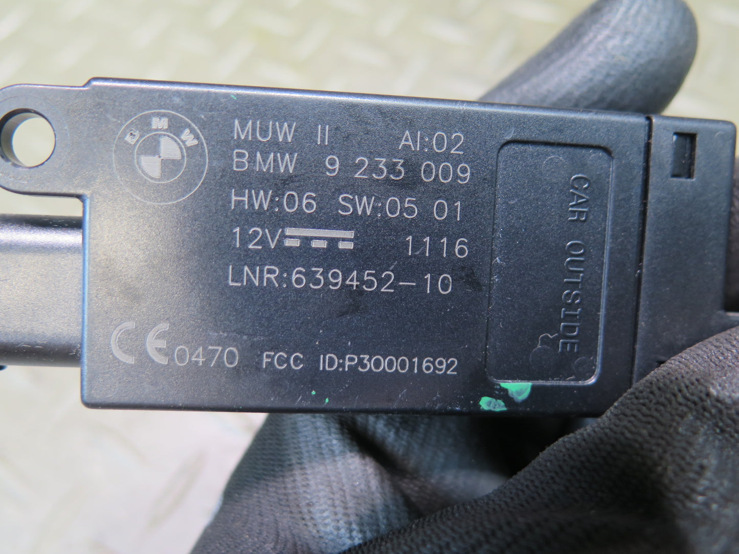 15-20 BMW F33 F83 M4 Convertible DWA Alarm System Control Module 9233009