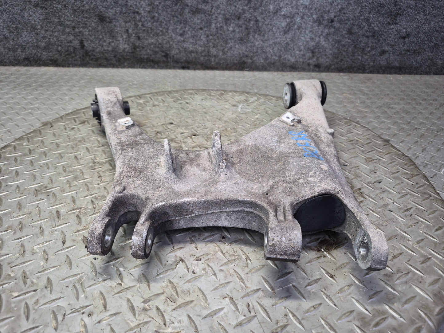 03-10 Bentley Continental GT Rear Right Suspension Lower Control Arm Set of 3