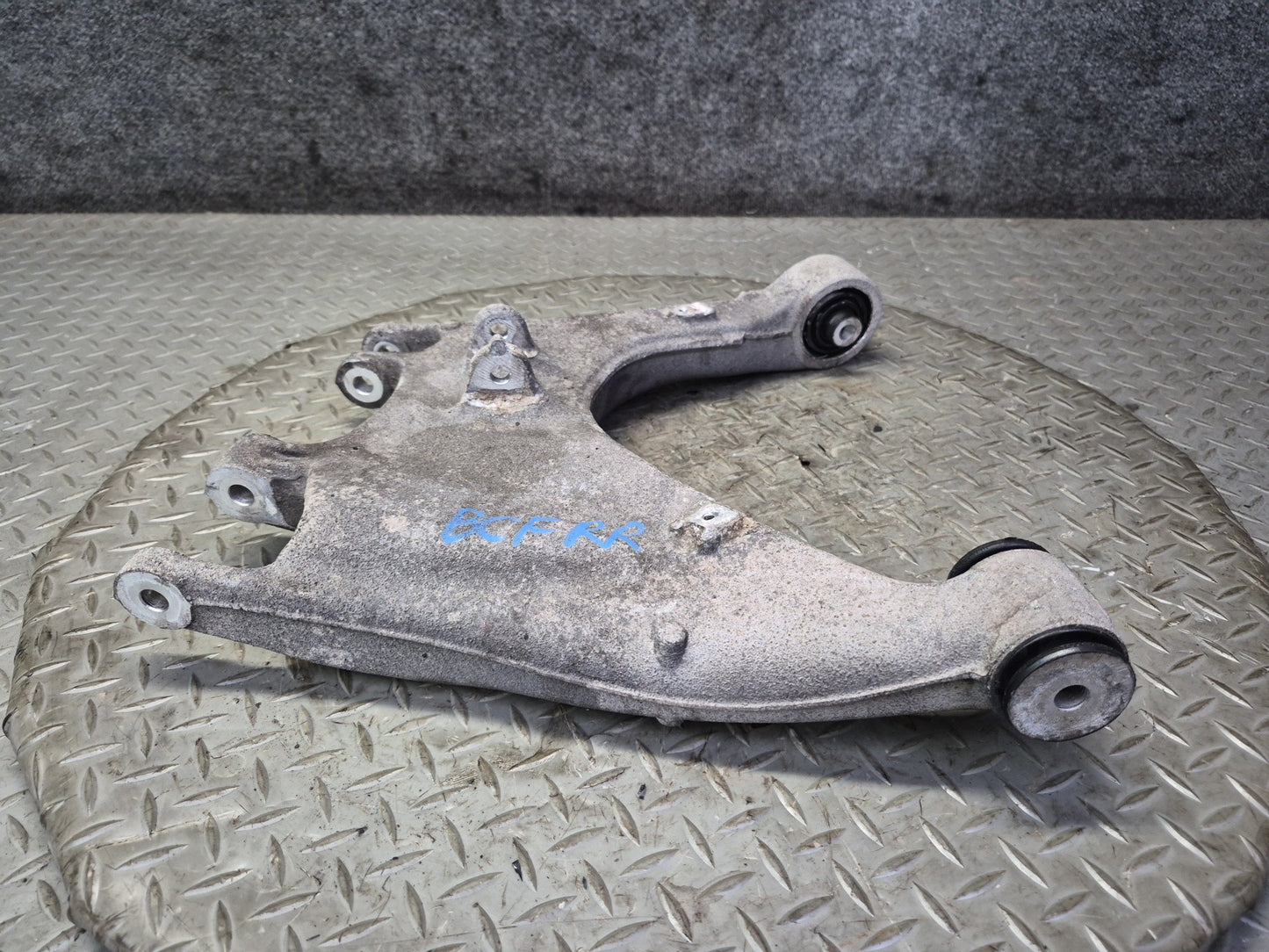 03-10 Bentley Continental GT Rear Right Suspension Lower Control Arm Set of 3