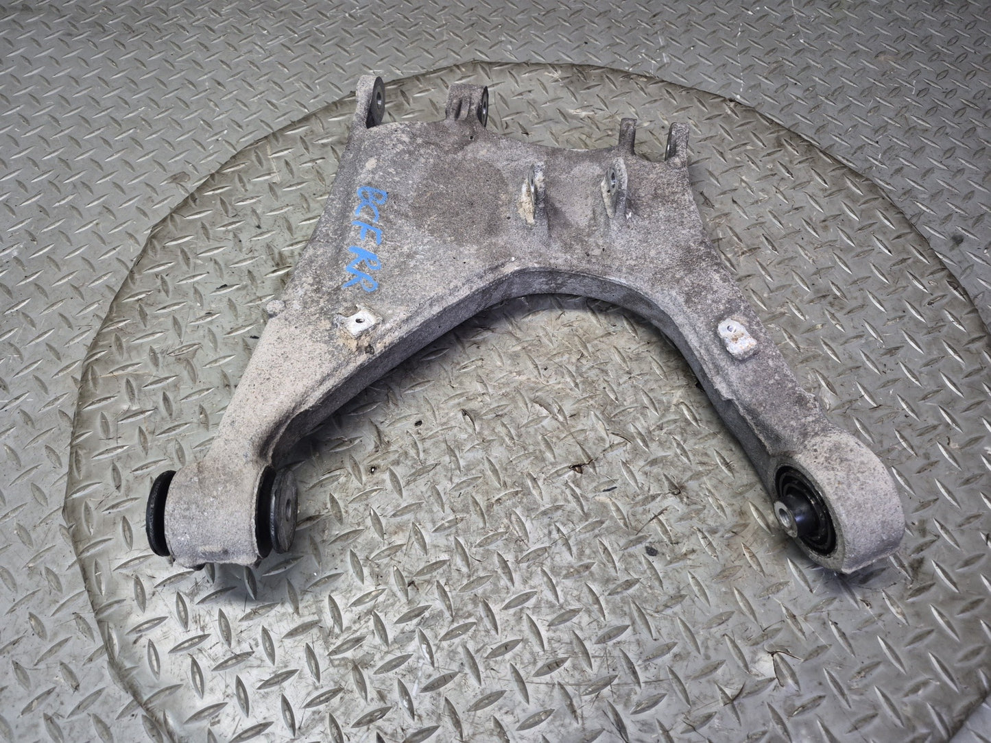 03-10 Bentley Continental GT Rear Right Suspension Lower Control Arm Set of 3