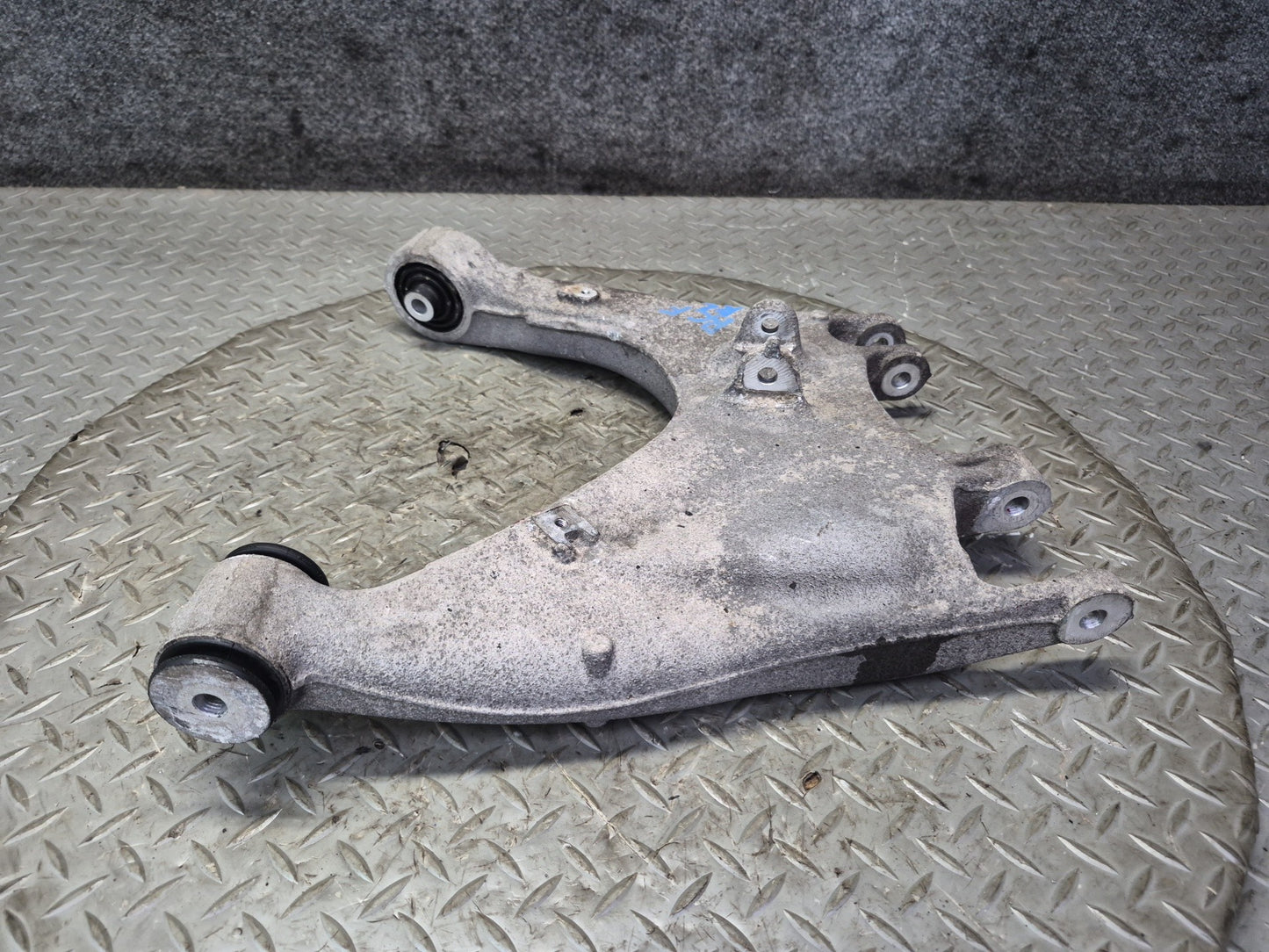 03-10 Bentley Continental GT Rear Left Suspension Lower Control Arm Set of 3