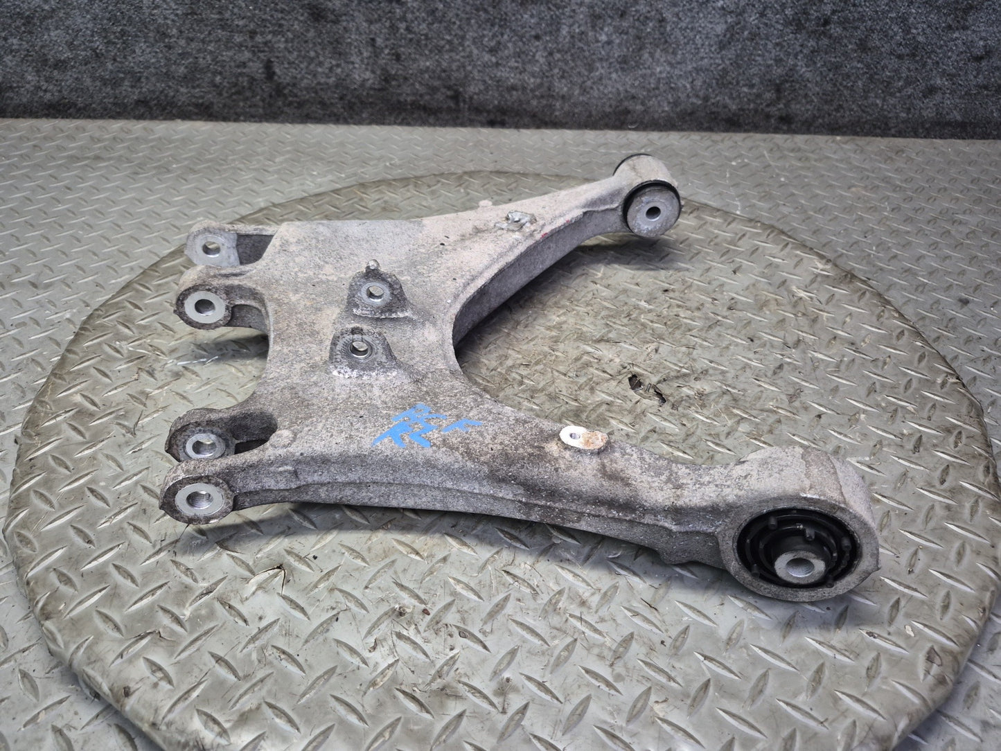03-10 Bentley Continental GT Rear Left Suspension Lower Control Arm Set of 3