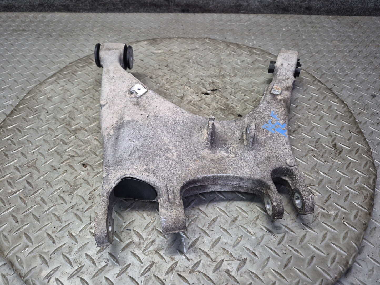 03-10 Bentley Continental GT Rear Left Suspension Lower Control Arm Set of 3