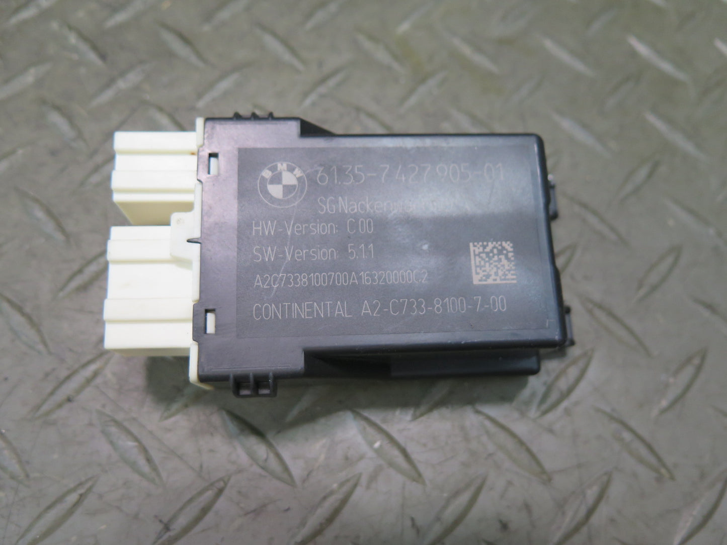 15-20 BMW F33 F83 M4 Convertible Neck Heater Control Module 7427905
