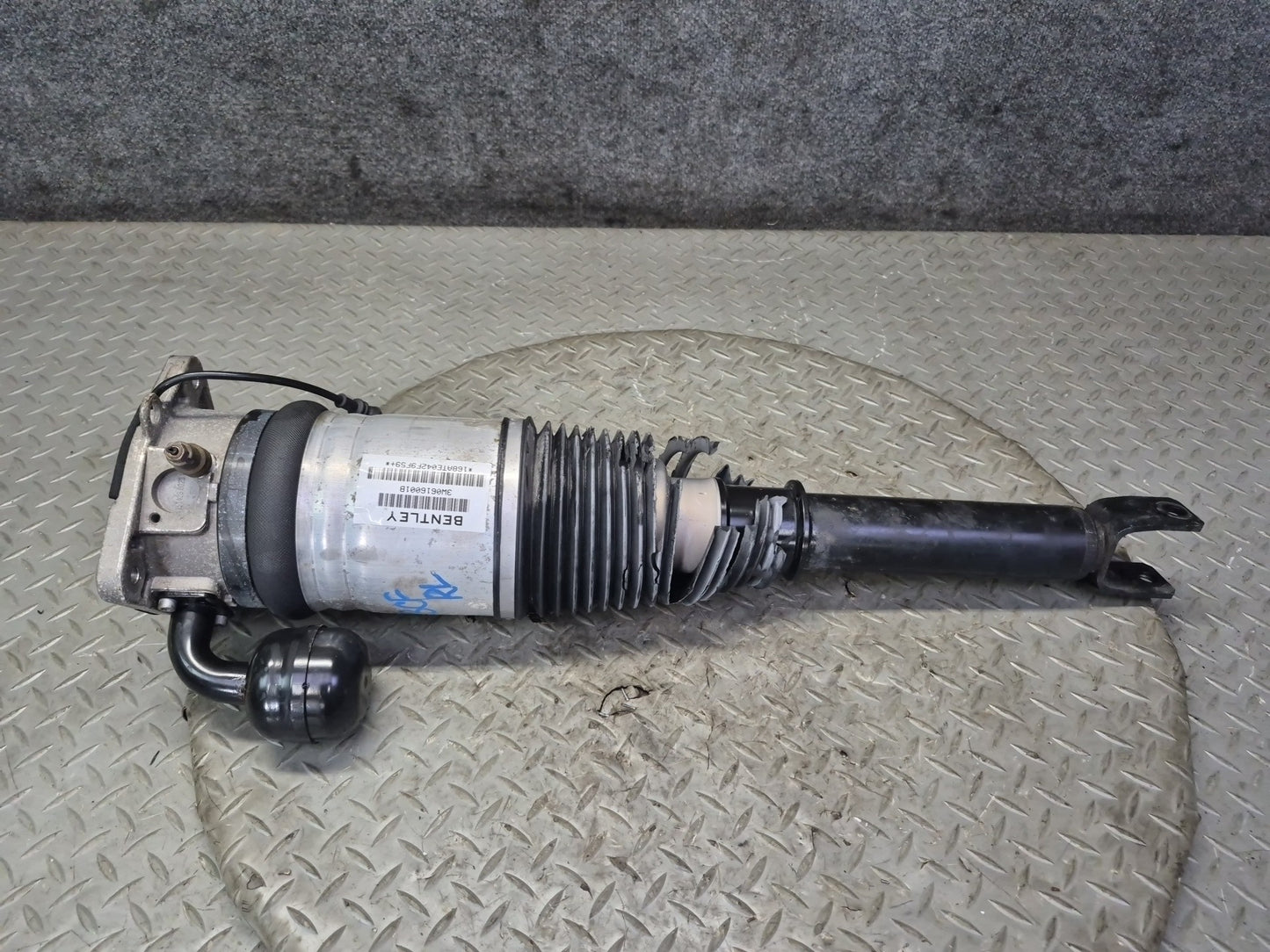 03-10 Bentley Continental GT Rear Left Air Spring Shock Strut Absorber