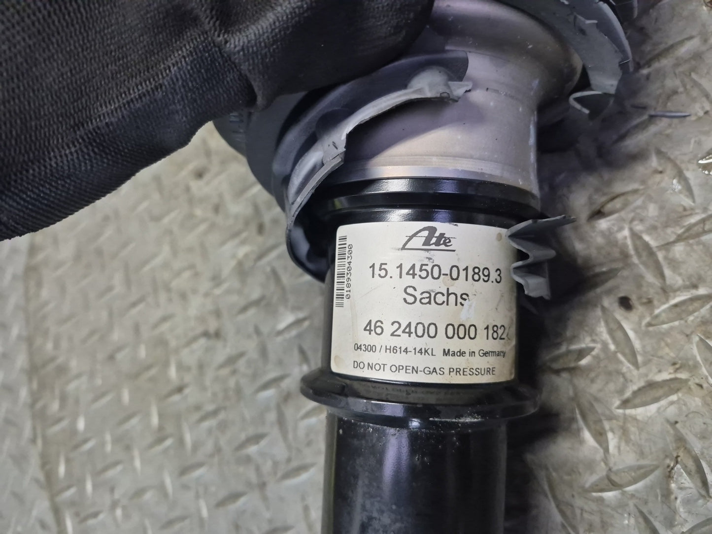 03-10 Bentley Continental GT Rear Right Air Spring Shock Strut Absorber