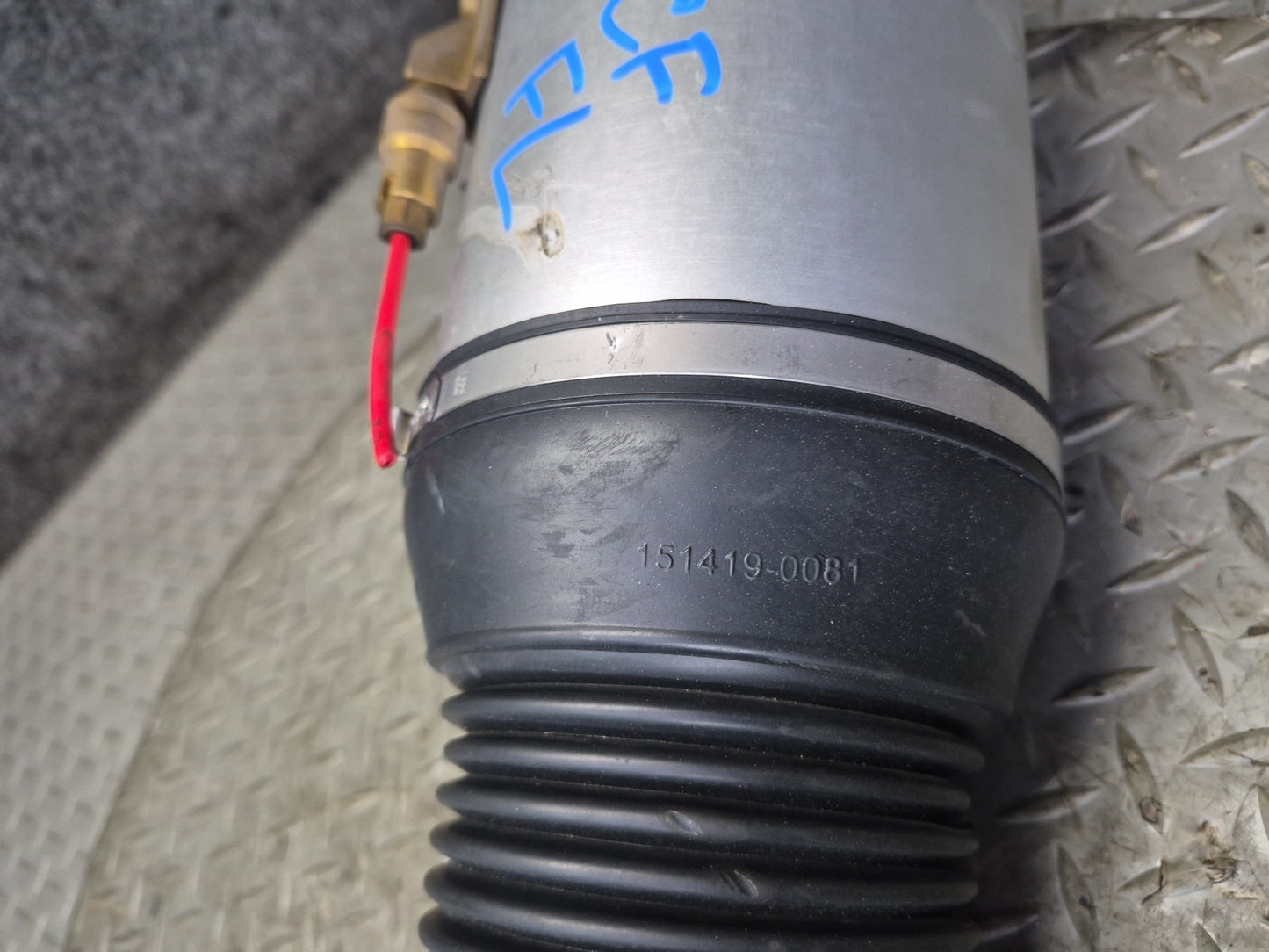 03-10 Bentley Continental GT Front Left Air Spring Shock Strut Absorber