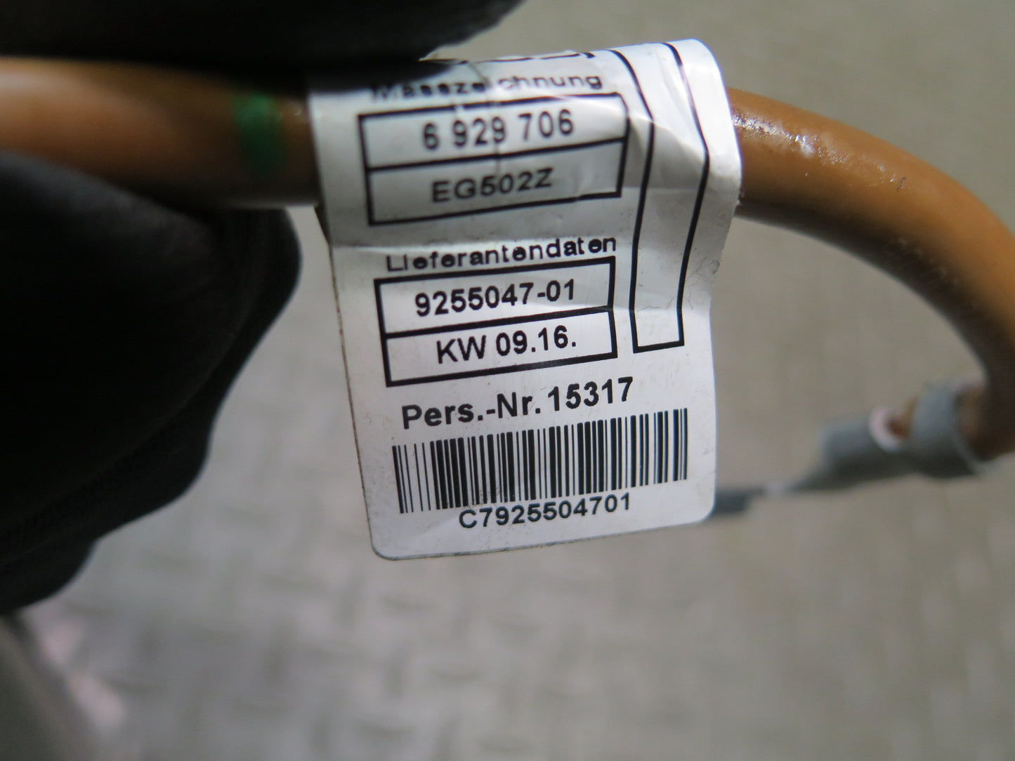 2012-2020 BMW F32 F33 F82 F33 M4 Negative Battery Cable Ground Harness 6929706