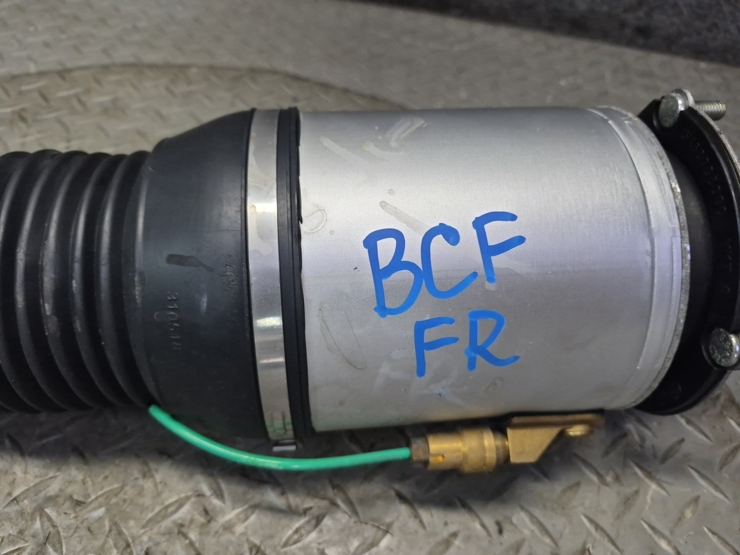 03-10 Bentley Continental GT Front Right Air Spring Shock Strut Absorber