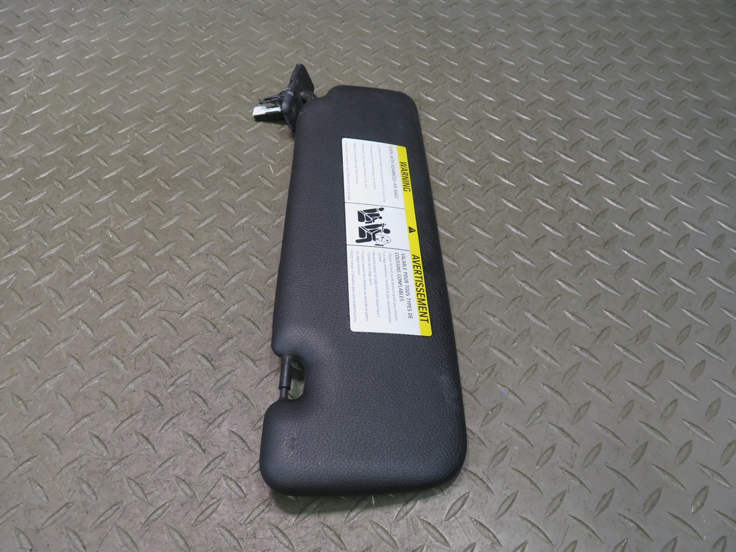 2015-2020 BMW F33 F83 M4 Convertible Set of 2 Front Left & Right Sun Visor Black