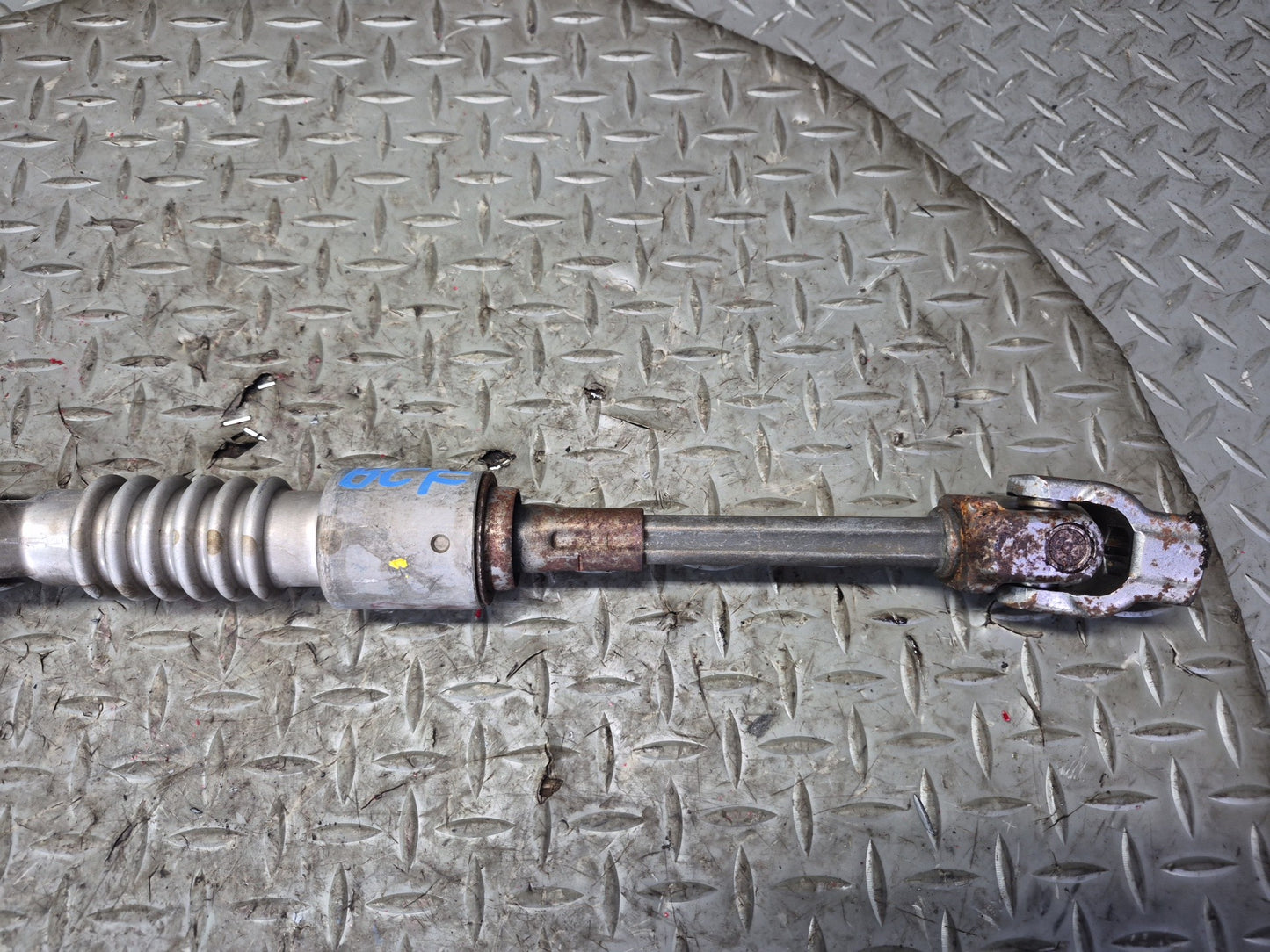 03-10 Bentley Continental GT Steering Column Intermediate Lower Linkage Shaft