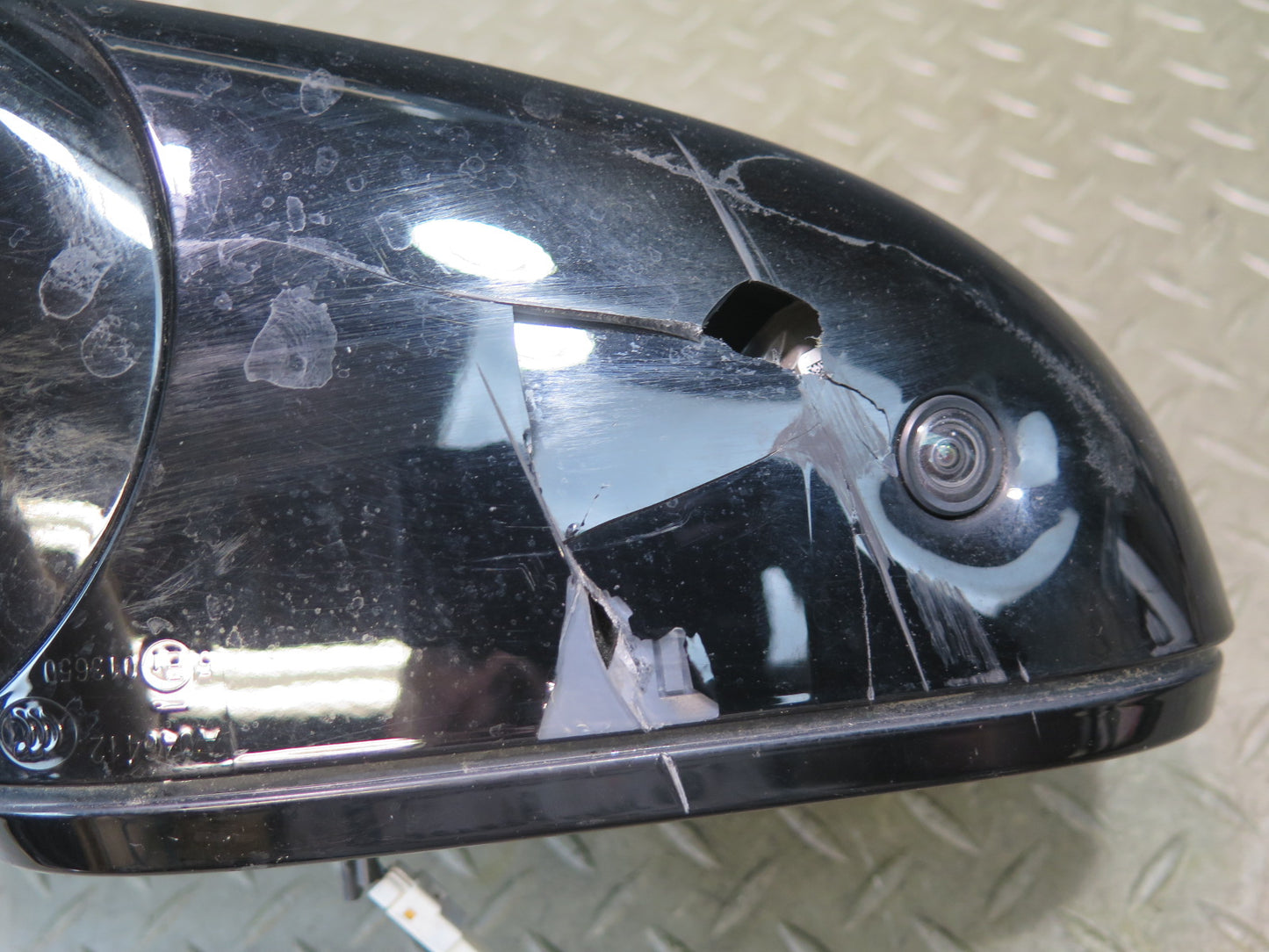 2015-2020 BMW F82 F83 M4 Left Door Exterior Side View Auto Dim Mirror Damaged
