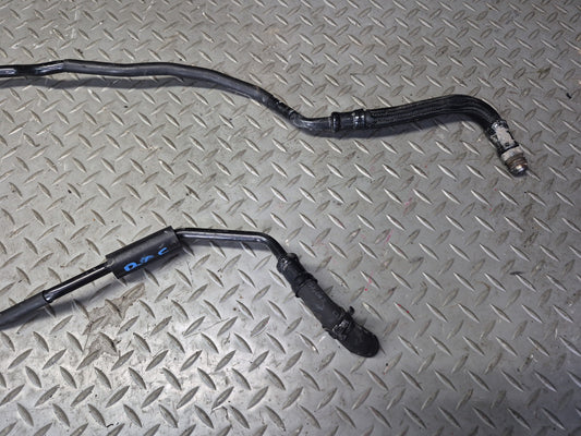 03-10 Bentley Continental GT A/T Transmission Oil Cooler Hose Pipe Line Set