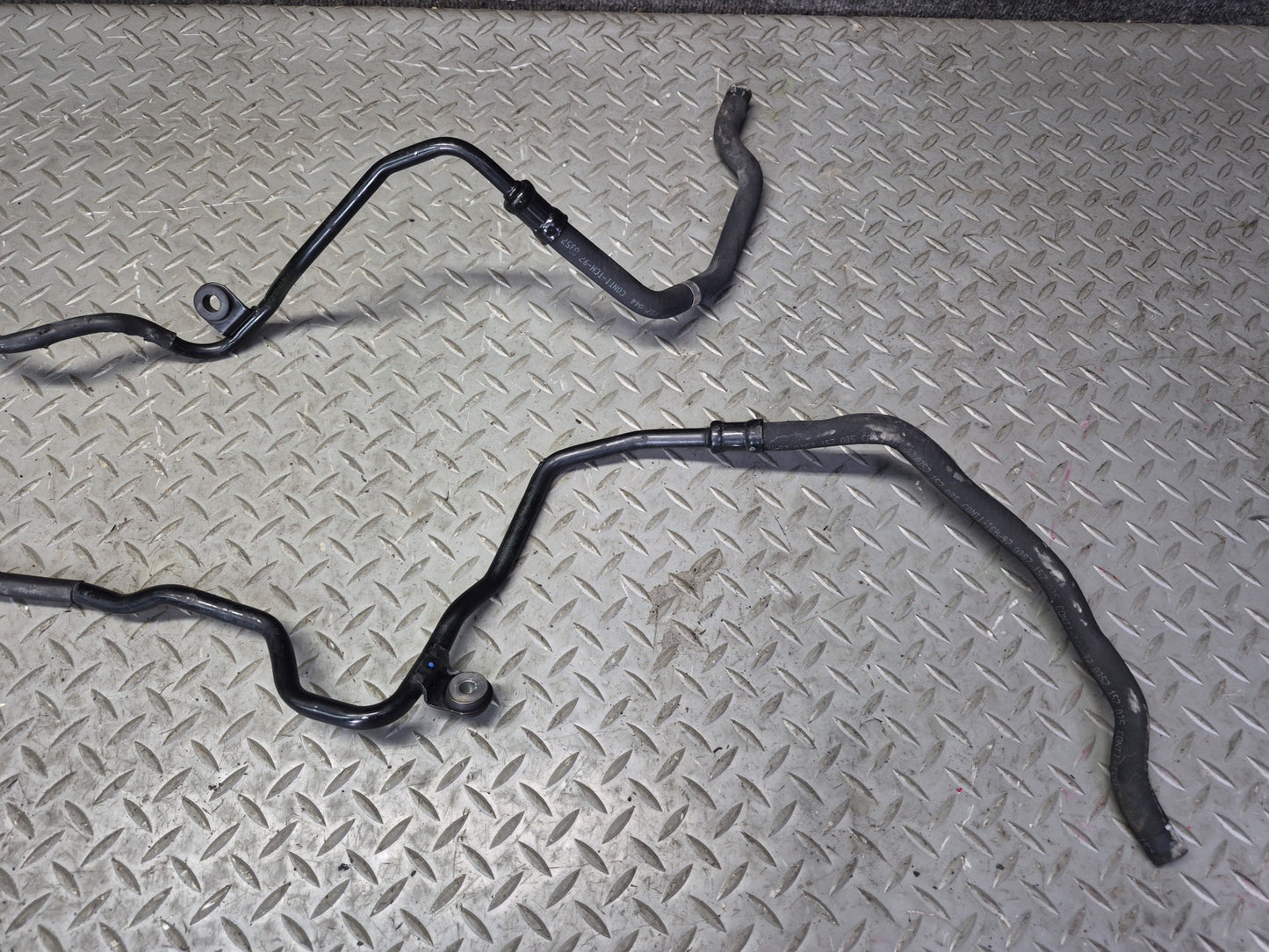 03-10 Bentley Continental GT A/T Transmission Oil Cooler Hose Pipe Line Set