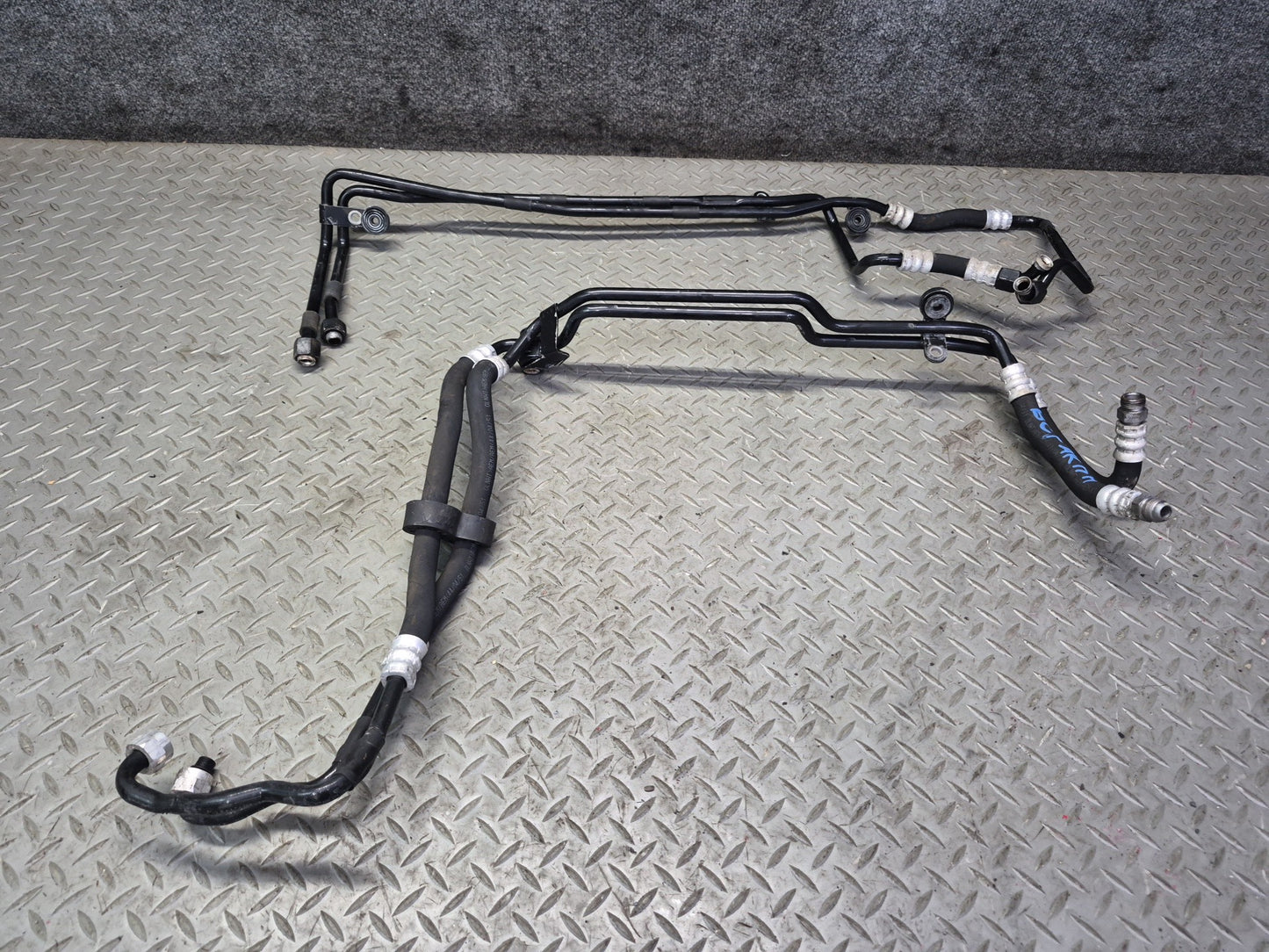 2005 Bentley Continental GT A/T Transmission Oil Cooler Hose Pipe Line Set