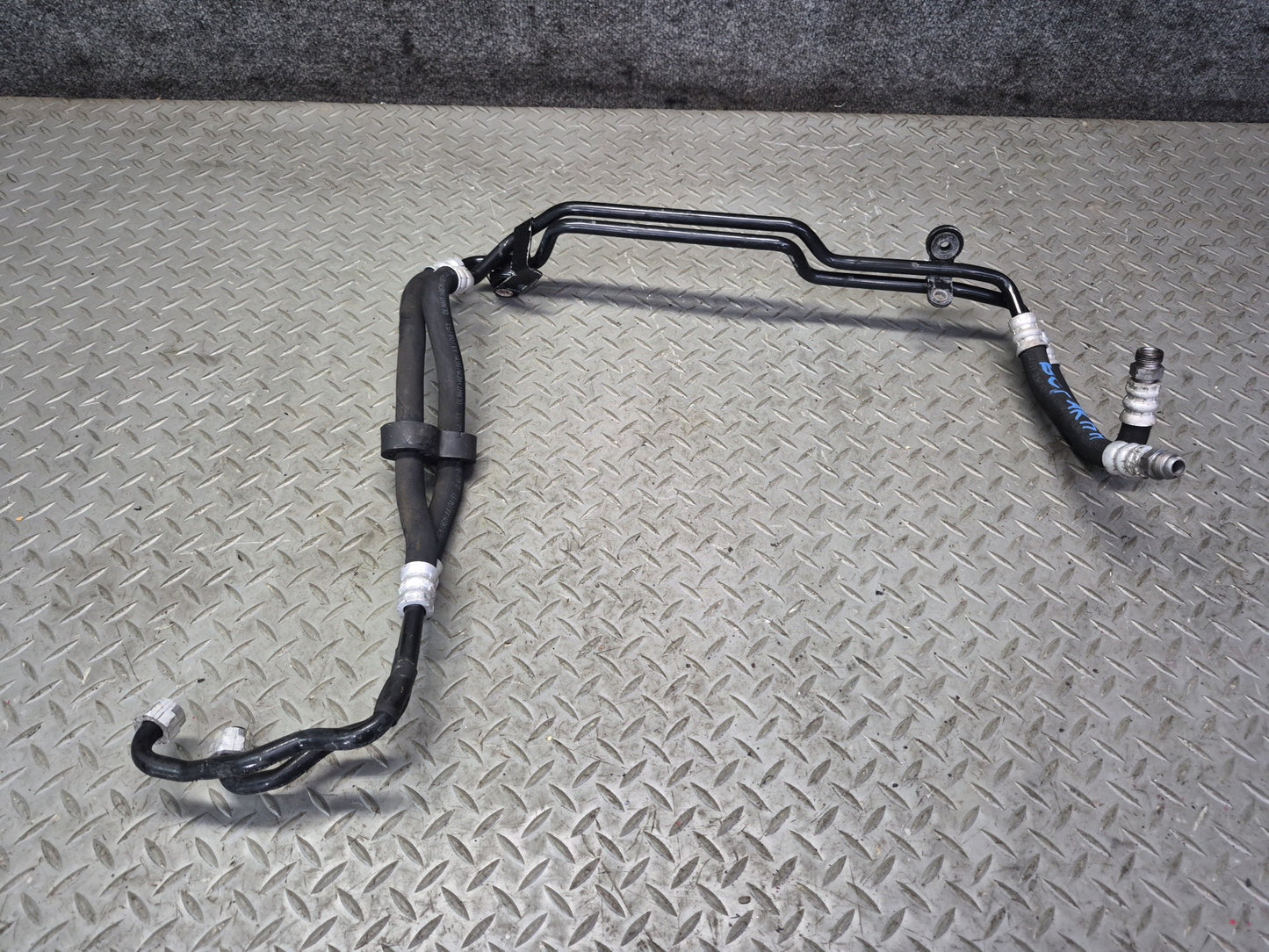 2005 Bentley Continental GT A/T Transmission Oil Cooler Hose Pipe Line Set