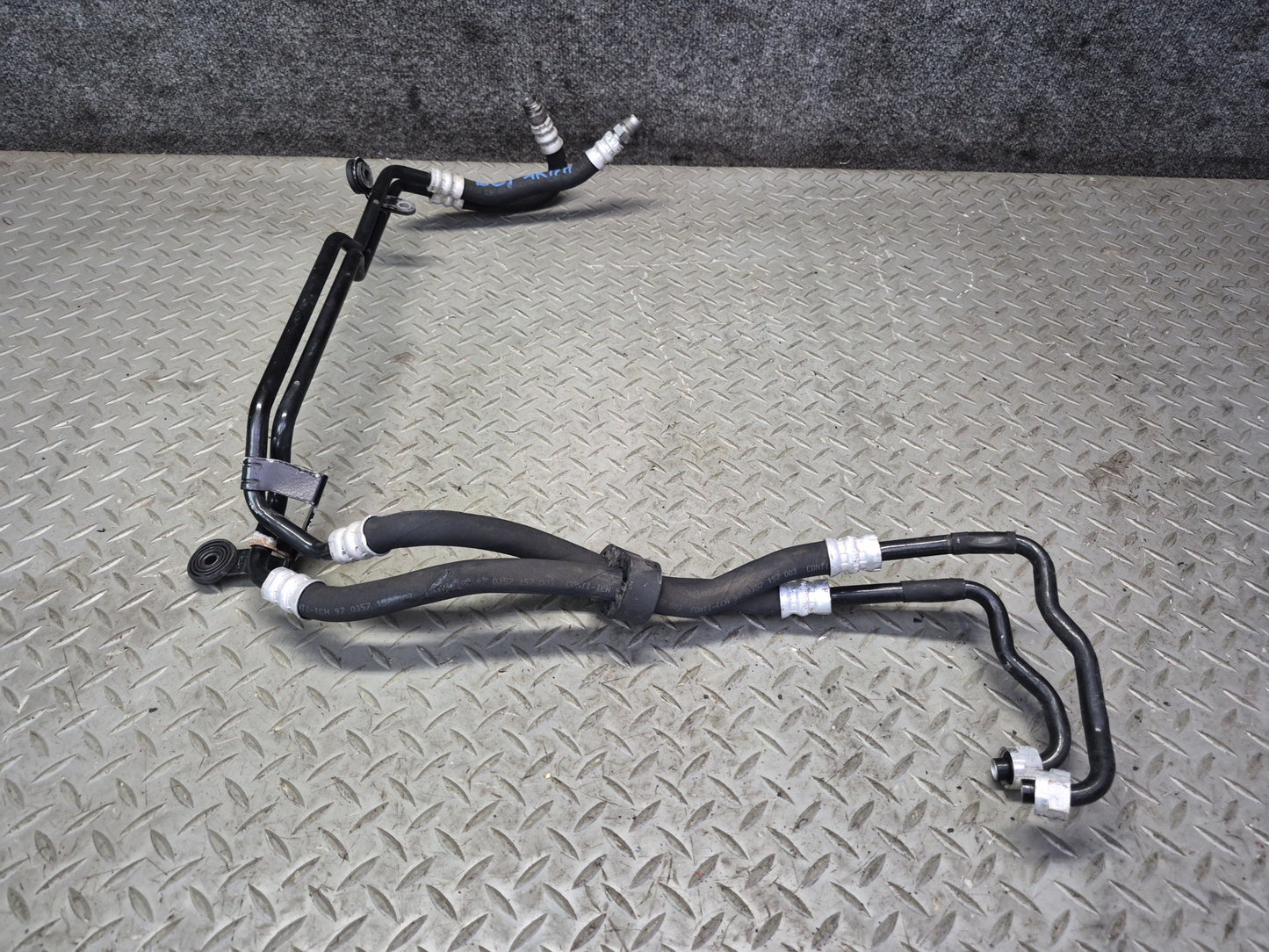 2005 Bentley Continental GT A/T Transmission Oil Cooler Hose Pipe Line Set