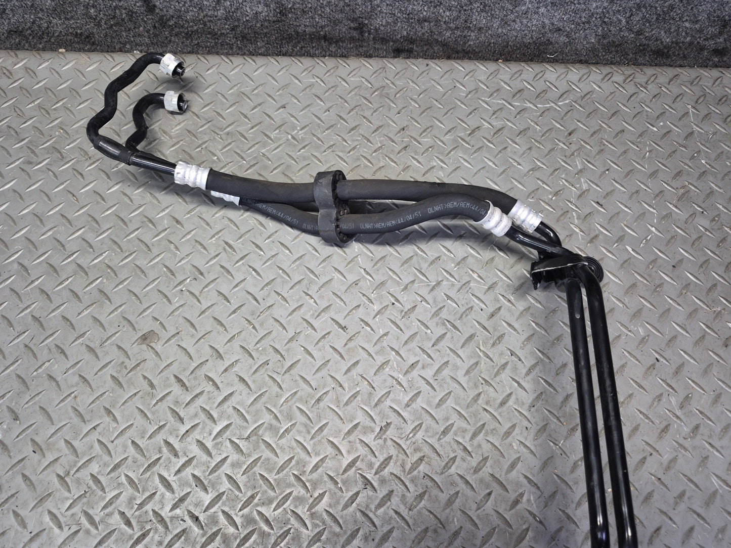 2005 Bentley Continental GT A/T Transmission Oil Cooler Hose Pipe Line Set