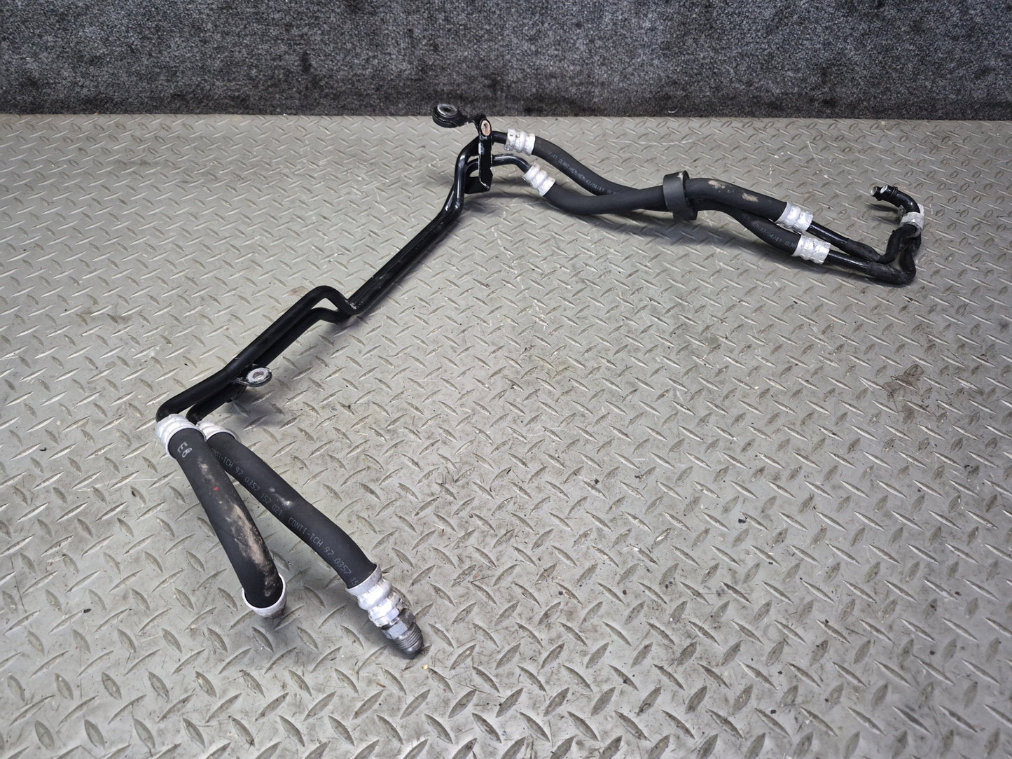 2005 Bentley Continental GT A/T Transmission Oil Cooler Hose Pipe Line Set
