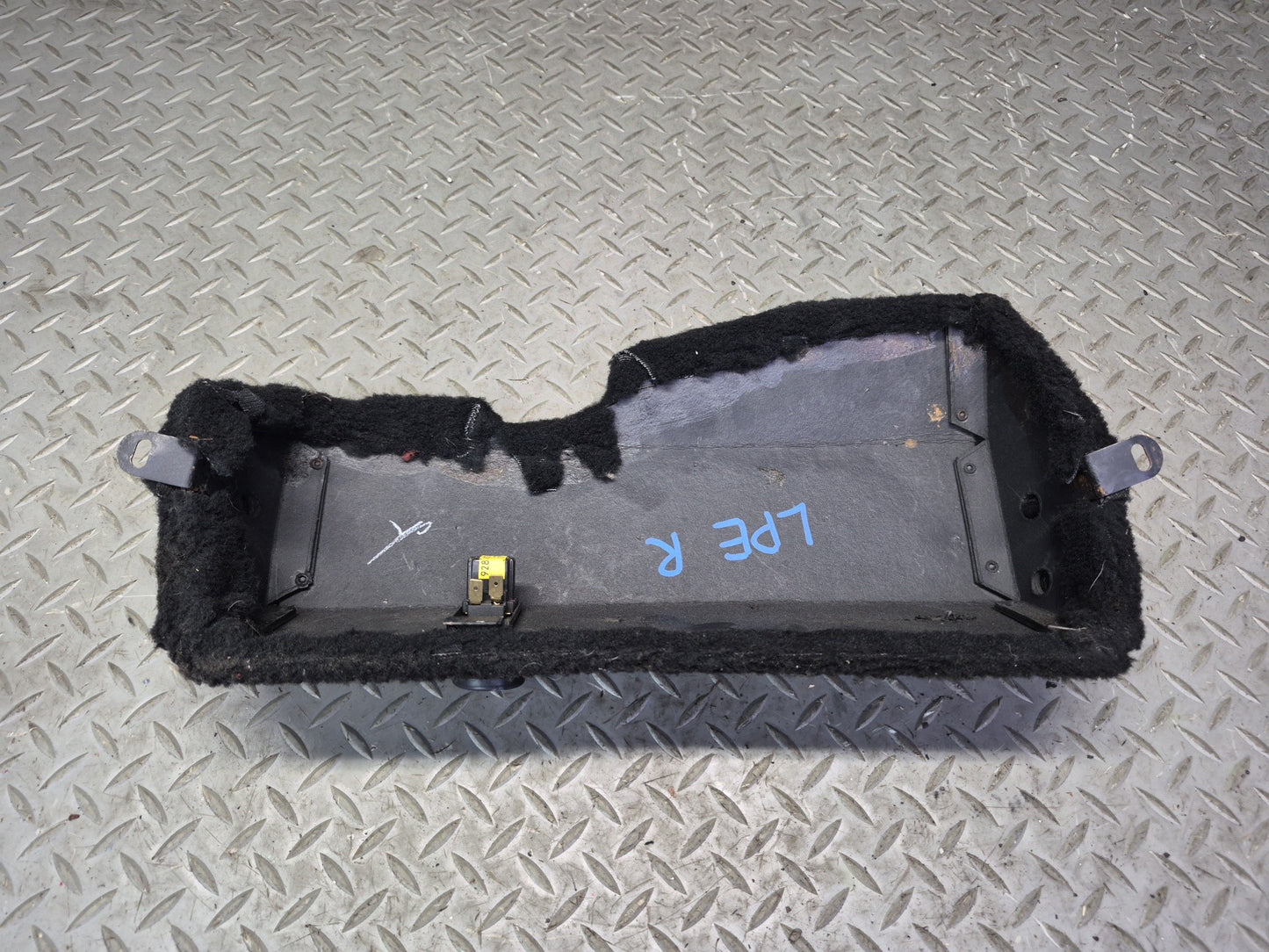1984-1995 Porsche 928 Left & Right Side Carpet Trim Panel w Hatch Release Switch