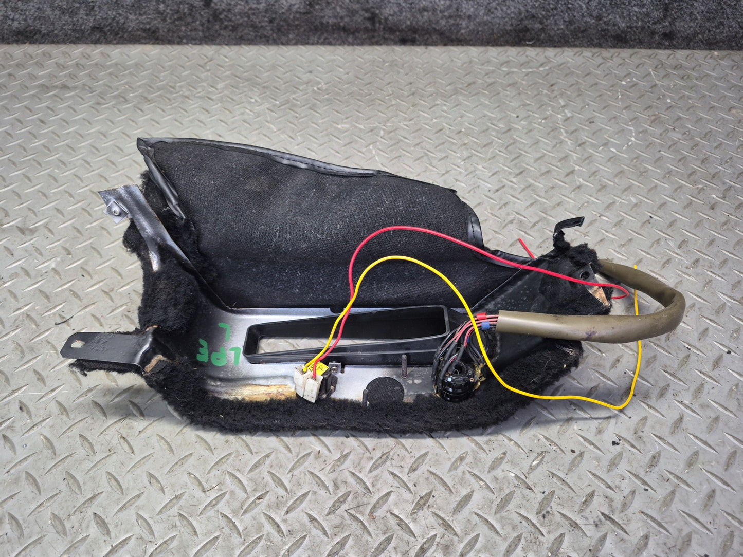 1984-1995 Porsche 928 Left & Right Side Carpet Trim Panel w Hatch Release Switch
