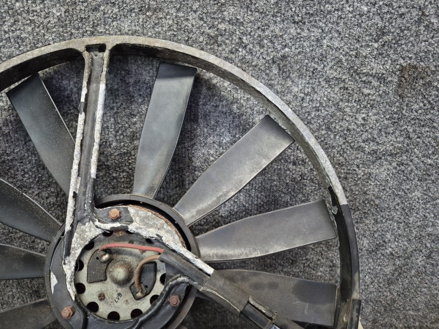 1984-1986 Porsche 928 S A/C Air Condition Condenser Cooling Fan Blade