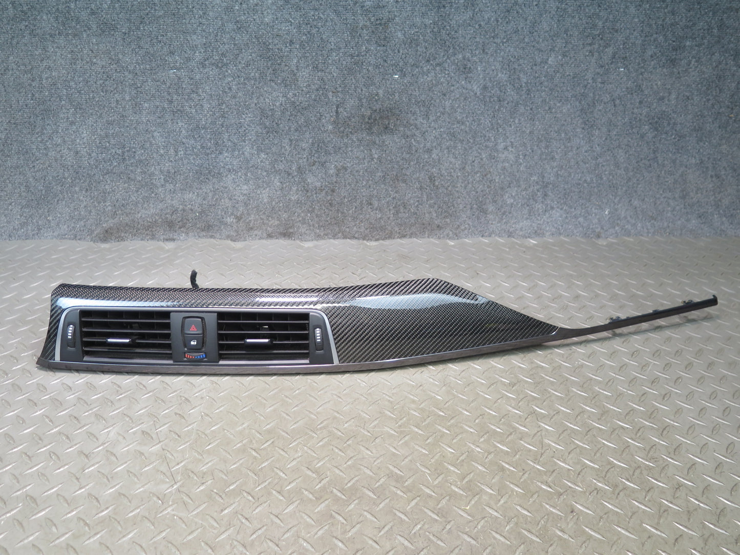 2015-2020 BMW F83 M4 Dash Center A/C Air Vent & Center Console Trim Carbon Set