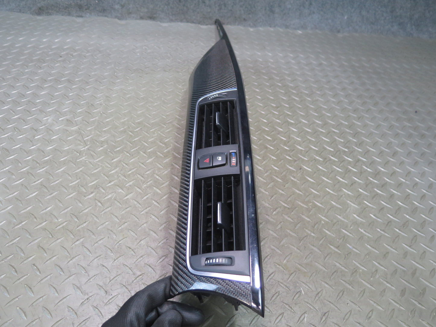 2015-2020 BMW F83 M4 Dash Center A/C Air Vent & Center Console Trim Carbon Set