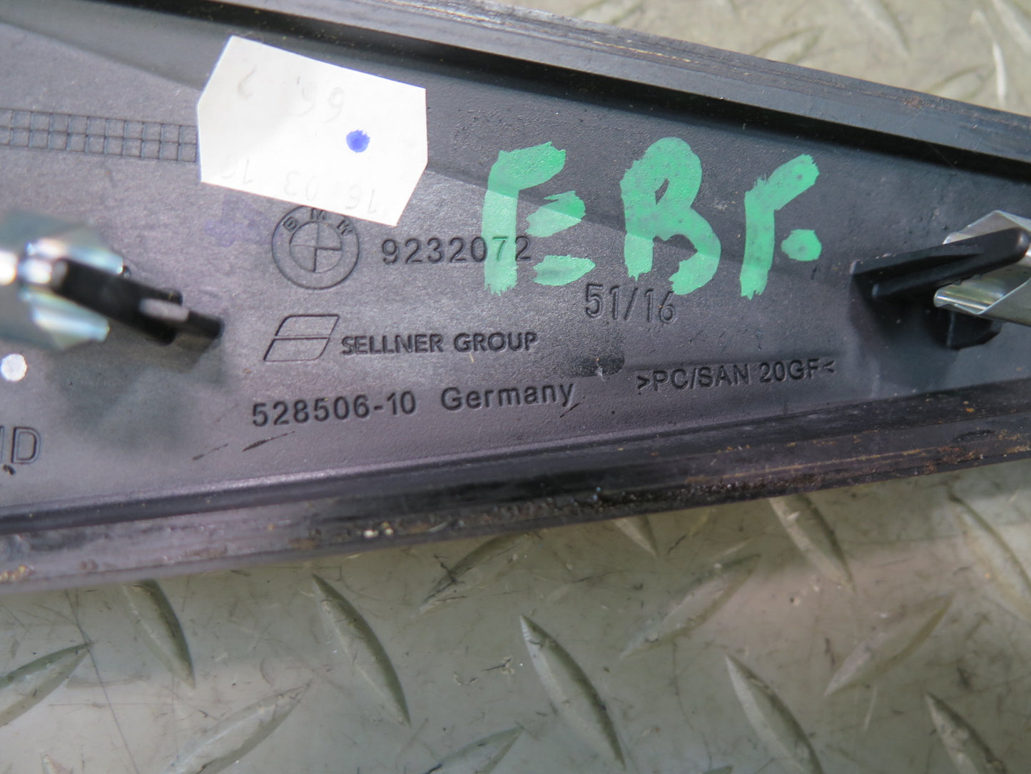2015-2020 BMW F83 M4 Dash Center A/C Air Vent & Center Console Trim Carbon Set