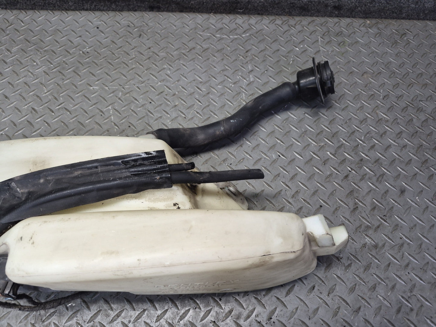03-10 Bentley Continental GT Windshield Washer Fluid Reservoir Tank w Pump