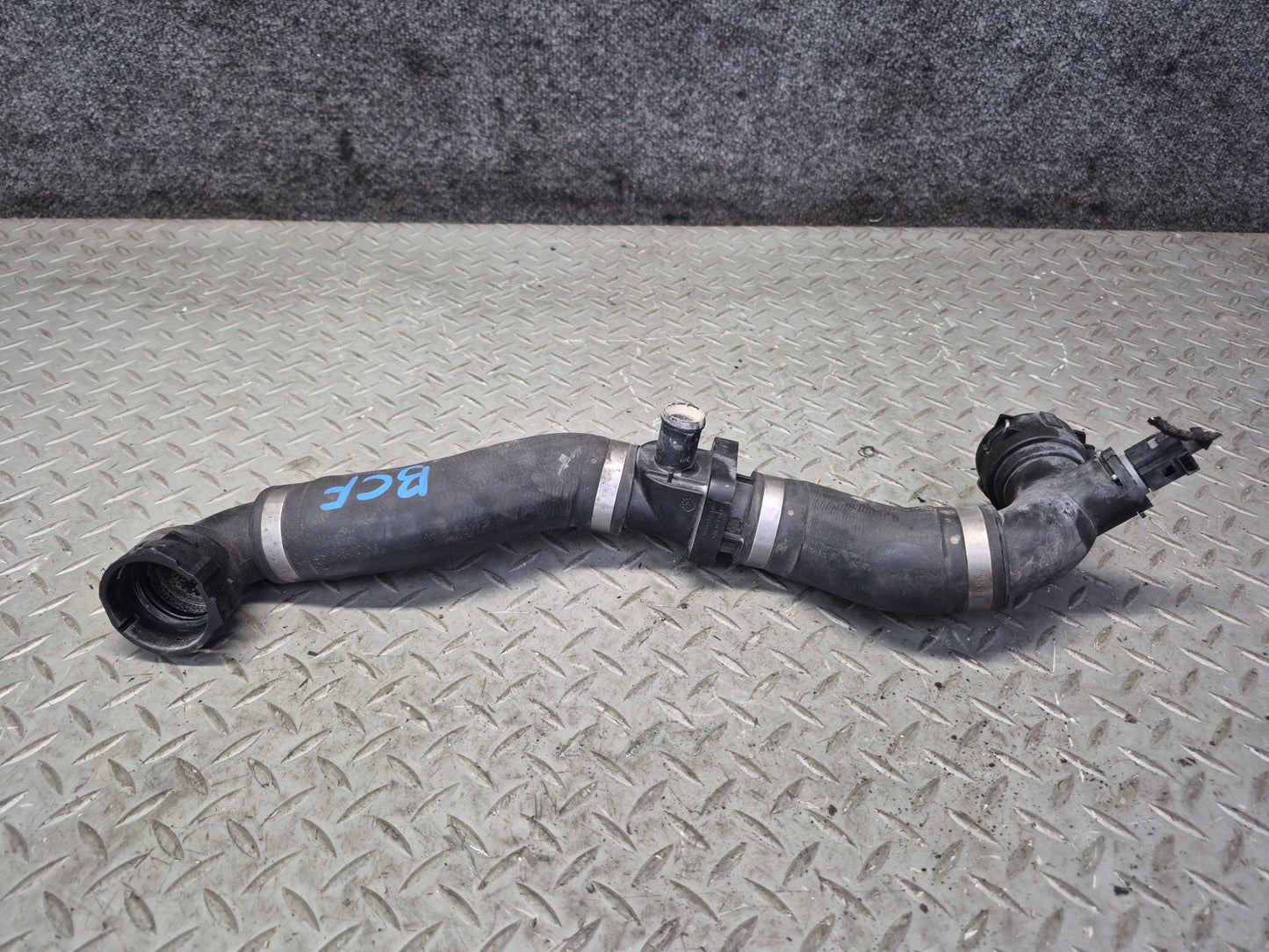 03-10 Bentley Continental GT Engine Coolant Radiator Hose Pipe Line Set of 4
