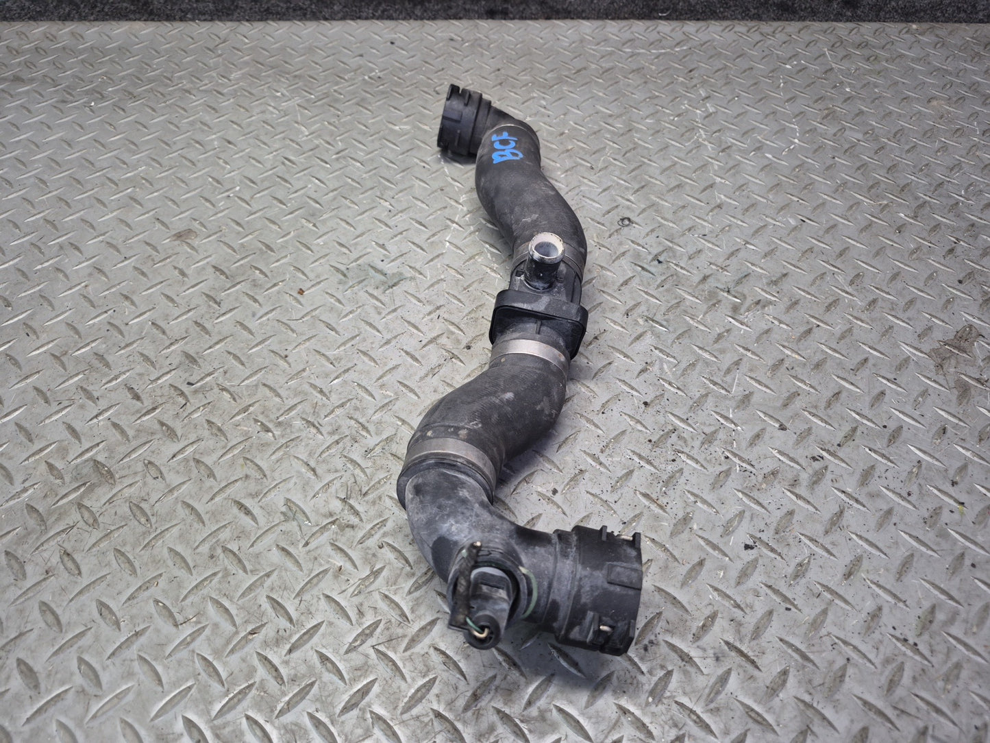 03-10 Bentley Continental GT Engine Coolant Radiator Hose Pipe Line Set of 4