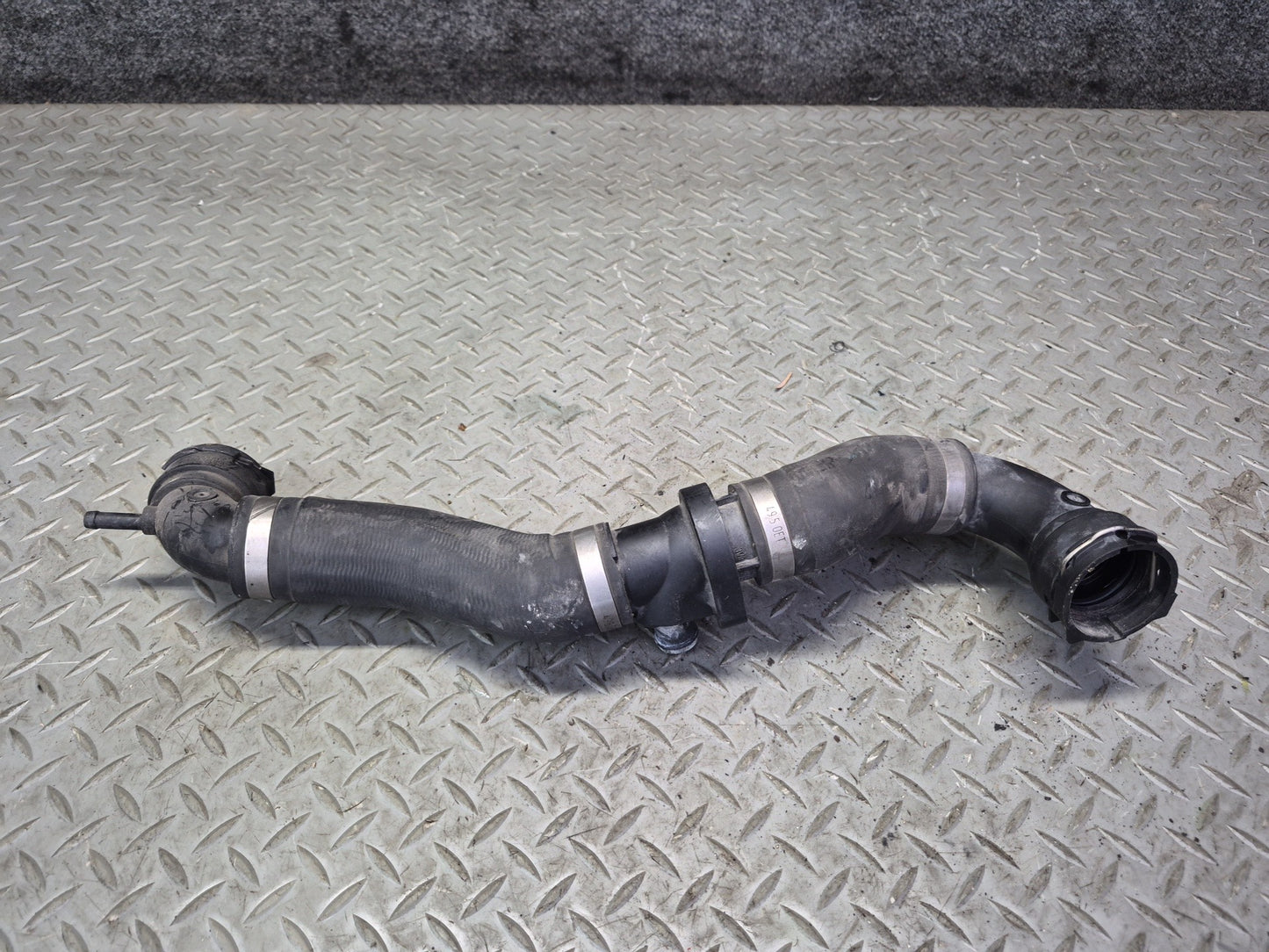 03-10 Bentley Continental GT Engine Coolant Radiator Hose Pipe Line Set of 4