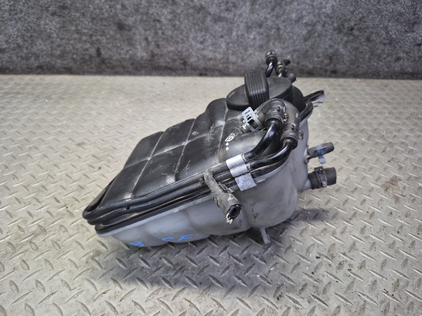 03-10 Bentley Continental GT Engine Coolant Expansion Overflow Tank 3D0121407E